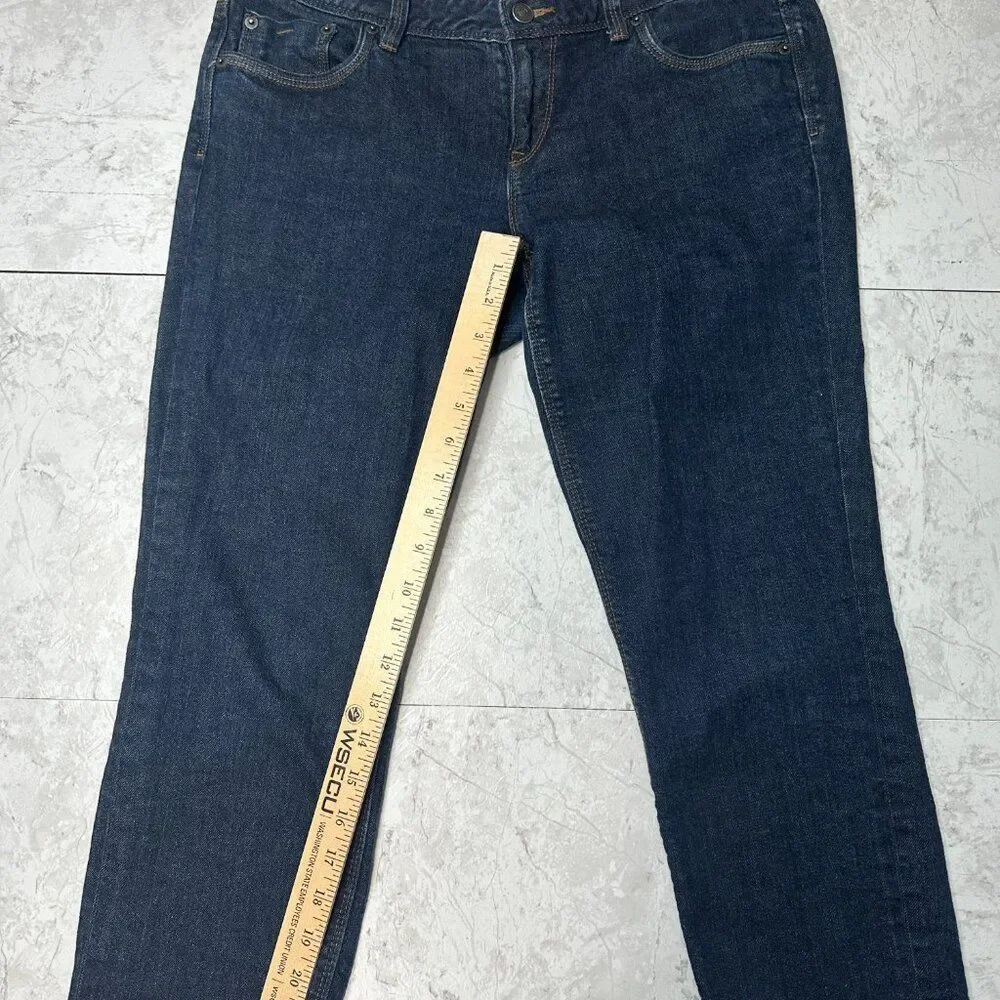 Ann Taylor Loft Modern Crop Denim Capri